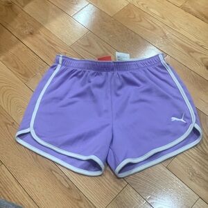 puma girls shorts